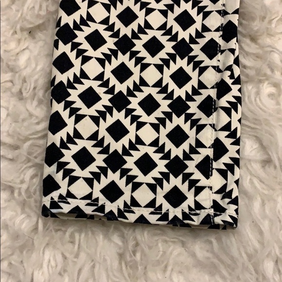 J. Crew toothpick geometric print jeans - Picture 5 of 7